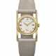 PATEK PHILIPPE. AN EXCEEDINGLY RARE AND UNUSUAL 18K GOLD CURVED WRISTWATCH WITH OVERSIZED LUGS - Foto 1