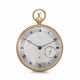BREGUET. A VERY RARE AND HISTORICALLY IMPORTANT 18K GOLD HALF QUARTER REPEATING WATCH WITH SECRET PORTRAIT COMPARTMENT, SOLD TO PAULINE BONAPARTE, PRINCESS BORGHESE, SISTER OF NAPOLEON BONAPARTE - photo 1