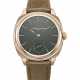 LAURENT FERRIER. AN ATTRACTIVE 18K PINK GOLD WRISTWATCH WITH DEEP GREEN DIAL - photo 1