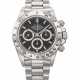 ROLEX. A COVETED AND ATTRACTIVE STAINLESS STEEL AUTOMATIC CHRONOGRAPH WRISTWATCH WITH BRACELET - Foto 1