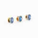 Three Enamel-Diamond-Buttons - photo 1