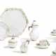 PORCELAIN MOCCA SERVICE FOR SIX FROM THE SWAN SERVICE - photo 1