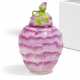 PORCELAIN TEA CADDY IN ROSEBUD SHAPE - photo 1