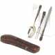 SILVER TRAVEL CUTLERY IN CASE - photo 1