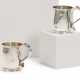 PAIR OF SMALL SILVER MUGS - photo 1