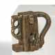 LARGE IRON DOUBLE PADLOCK - photo 1