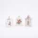 PORCELAIN TEA CADDY WITH ATLAS DECOR & TEA CADDIES WITH FLORAL DECOR - photo 1