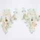PAIR OF PORCELAIN APPLIQUES WITH CUPIDS - фото 1