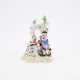 PORCELAIN ENSEMBLE OF MUSICIANS UNDER THE ARCH OF RUINS - photo 1
