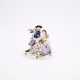PORCELAIN FIGURINE OF A MUSIC-MAKING SHEPHERD COUPLE WITH CHILD - photo 1
