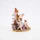 PORCELAIN ALLEGORY OF FIRE WITH VENUS AND PUTTO - photo 1