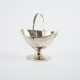 FOOTED SILVER GEORGE III SUGAR BOWL WITH HINGED HANDLES - photo 1