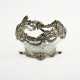 LARGE CRYSTAL FOOTED BOWL WITH ELABORATE MOUNTING - photo 1