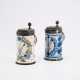TWO "WALZENKRUG" TANKARDS WITH THE BREWERS' HALLMARK - photo 1