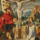 Christ as the Cross with the St Gregory the Moor and a Clerical Donor - фото 1