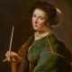 Young Woman with Pipe - photo 1