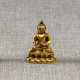 Drei feuervergoldete Bronzen von BUDDHA SHAKYAMUNI, TSONGKHAPA und ein Bodhisattva - фото 1