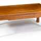 Rechteckiger niedriger Tisch aus Hartholz - Foto 1
