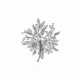 EXCEPTIONAL BULGARI COLOURED DIAMOND AND DIAMOND `EN TREMBLANT` BROOCH - photo 1