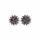 JAR RUBY AND DIAMOND `SPIRALING THREAD` EARRINGS - photo 1