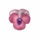 JAR SPINEL, AMETHYST AND DIAMOND `PANSY` BROOCH - photo 1