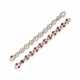 JAR PAIR OF RUBY AND DIAMOND BRACELETS / NECKLACE - photo 1