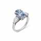 RARE GRAFF COLOURED DIAMOND AND DIAMOND RING - фото 1