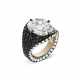 JAR DIAMOND AND COLOURED DIAMOND RING - фото 1