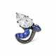 JAR DIAMOND AND SAPPHIRE RING - Foto 1