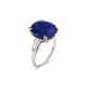 SAPPHIRE AND DIAMOND RING - Foto 1
