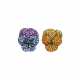 JAR MULTI-GEM `PANSY` EARRINGS - photo 1