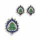 BULGARI SET OF EMERALD, SAPPHIRE AND DIAMOND JEWELLERY - photo 1