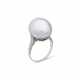 EARLY 20TH CENTURY NATURAL PEARL AND DIAMOND RING - photo 1