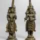 Zwei Bronzen von Rama und Lakshmi - photo 1
