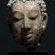 Kopf des Buddha Shakyamuni aus Stucco - photo 1