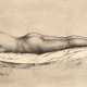 Karl Stauffer-Bern, Liegender weiblicher Akt - photo 1