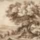 Blick in die Landschaft mit großem Baum - photo 1