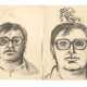 Hans Ticha, attr., Zwei Portraits Eckhard Krumbholz - фото 1