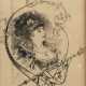Hermann Vogel, Vignette mit Damenportrait - Foto 1