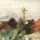 Max Schwimmer, Landschaft mit Windrad - photo 1