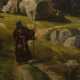 Hugo Börner, Landschaft mit Kapuzinermönch - photo 1