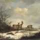 Georg Höhn, Rehwild in Winterlandschaft - photo 1