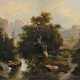 A. Melzer, Romantische Gebirgslandschaft - photo 1