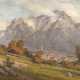 Ernst Carl Walter Retzlaff, "Mittenwald am Karwendel" - фото 1