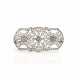 Art deco diamond brooch - photo 1