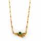Lapponia Diamant-Smaragd-Collier - Foto 1