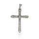 Diamond cross pendant - photo 1