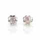 Diamond stud earrings - photo 1