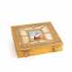 Book case with porcelain painting and mother-of-pearl inlays - photo 1
