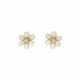 VAN CLEEF & ARPELS MOTHER-OF-PEARL AND DIAMOND 'ROSE DE NOËL' EARRINGS - Foto 1